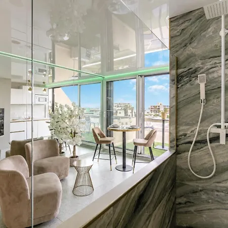 Le Pure Heliopolis - Vue - Parking - Terrasse - Village Naturiste Apartament *